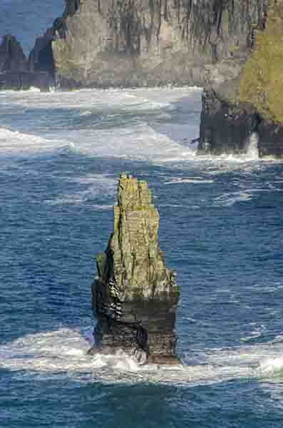 19 - Irlanda - acantilados de Moher - roca Branaunmore